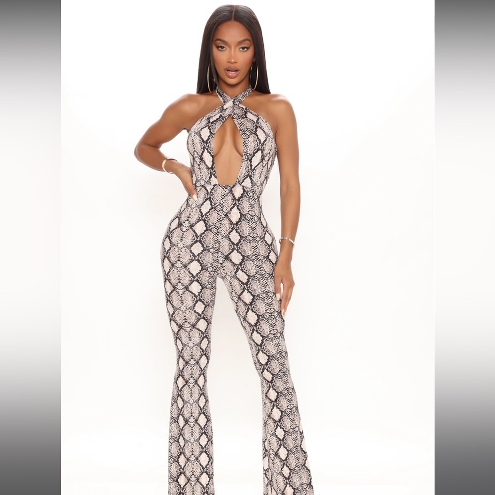 Snake Skin Jumpsuit